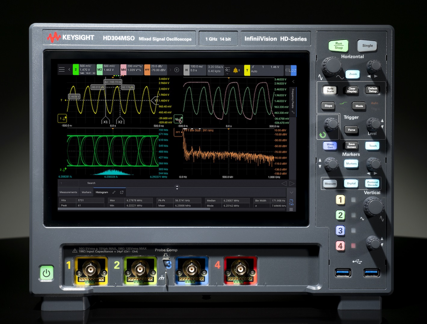 オシロスコープ　100MHz 3現象　VP-5514A Panasonic VP-5514A